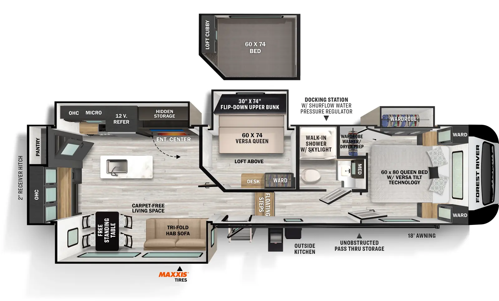 Impression 315MB Floorplan